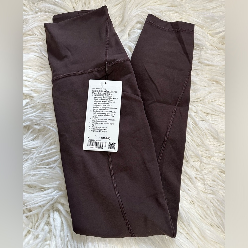 Lululemon Align High-Rise Pant 25” with Pockets